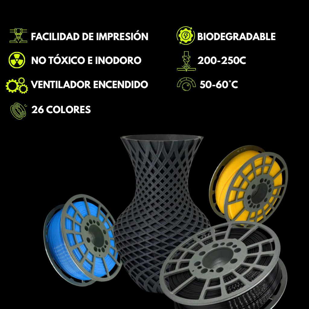 Filamento PLA GST3D 1Kg